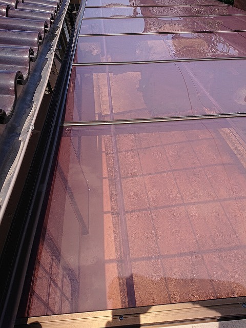 カーポート屋根全体